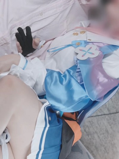 Unknown Cosplayer cosplay March 7th – Honkai:Star Rail