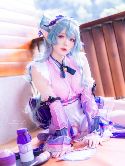 霜月shimo cosplay  – Genshin Impact
