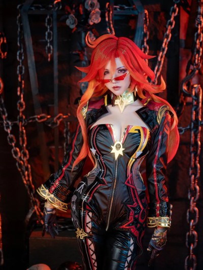 阿薰kaOri (axunkaOri) cosplay Mavuika – Genshin Impact