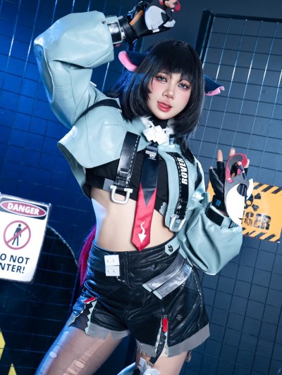 PoppaChan cosplay Jane Doe – Zenless Zone Zero