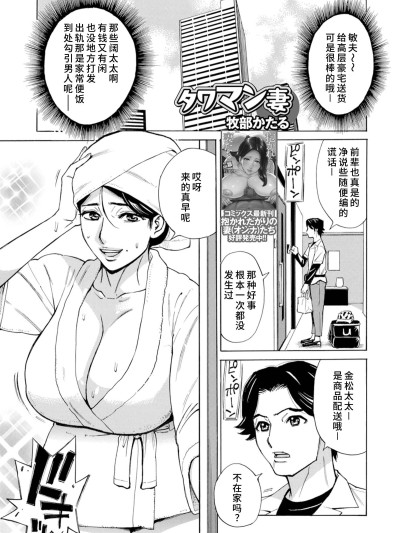 [廉价汉化组][牧部かたる]タワマン妻