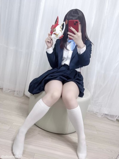 [Aliceholic13]花火制服コスで电マ＆バイブオナ♡大量潮吹きぶっかけ连続絶顶动画＆裏垢风写真集セット